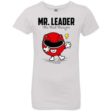T-Shirts White / YXS Mr Leader Girls Premium T-Shirt