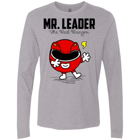 T-Shirts Heather Grey / Small Mr Leader Men's Premium Long Sleeve