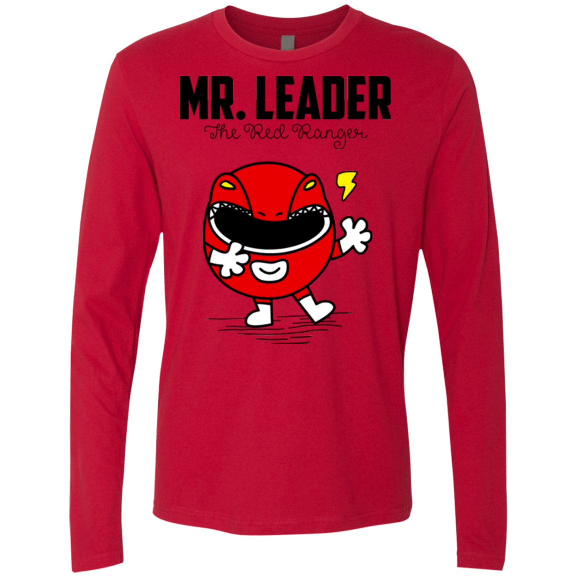 T-Shirts Red / Small Mr Leader Men's Premium Long Sleeve