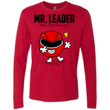 T-Shirts Red / Small Mr Leader Men's Premium Long Sleeve