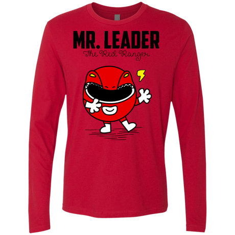 T-Shirts Red / Small Mr Leader Men's Premium Long Sleeve