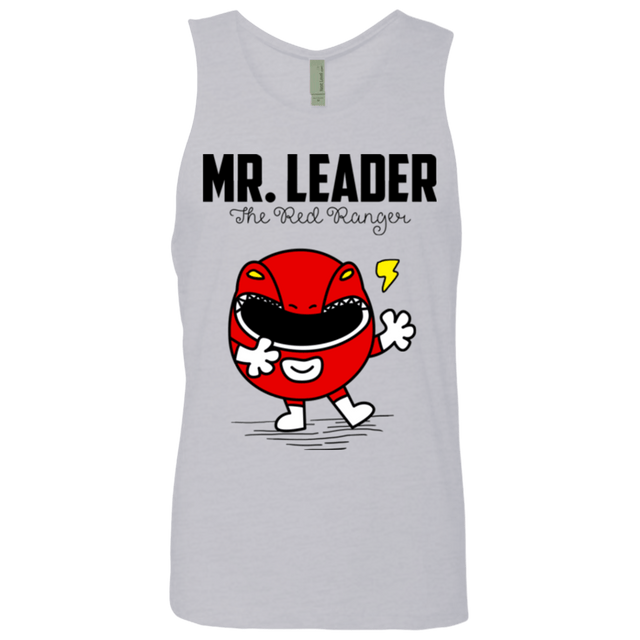 T-Shirts Heather Grey / Small Mr Leader Men's Premium Tank Top