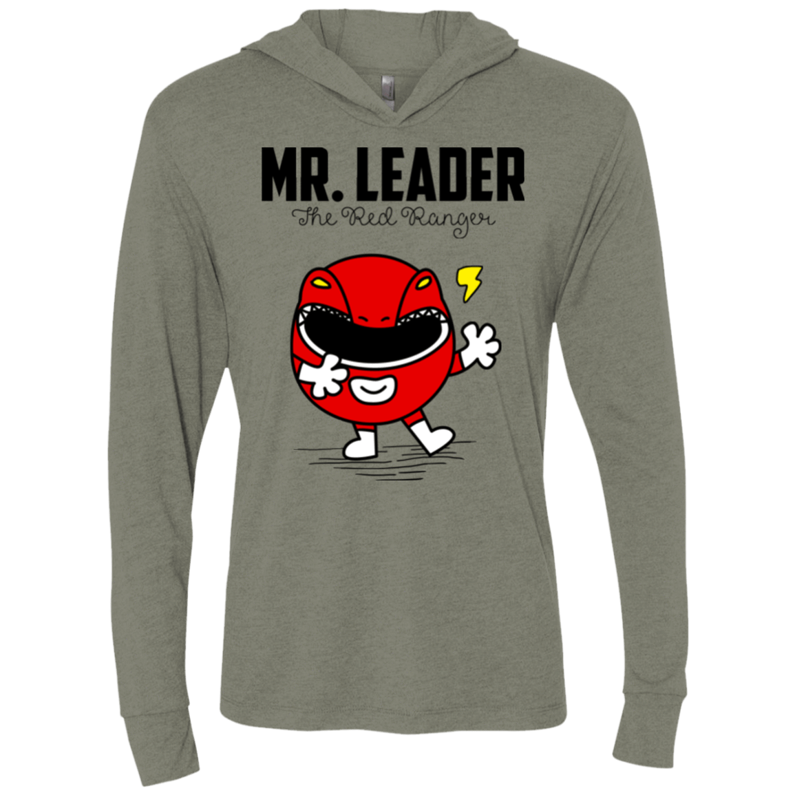 T-Shirts Mr Leader Triblend Long Sleeve Hoodie Tee