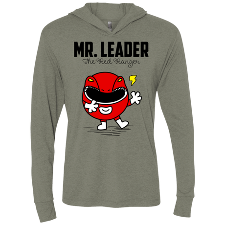 T-Shirts Mr Leader Triblend Long Sleeve Hoodie Tee