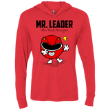 T-Shirts Vintage Red / X-Small Mr Leader Triblend Long Sleeve Hoodie Tee