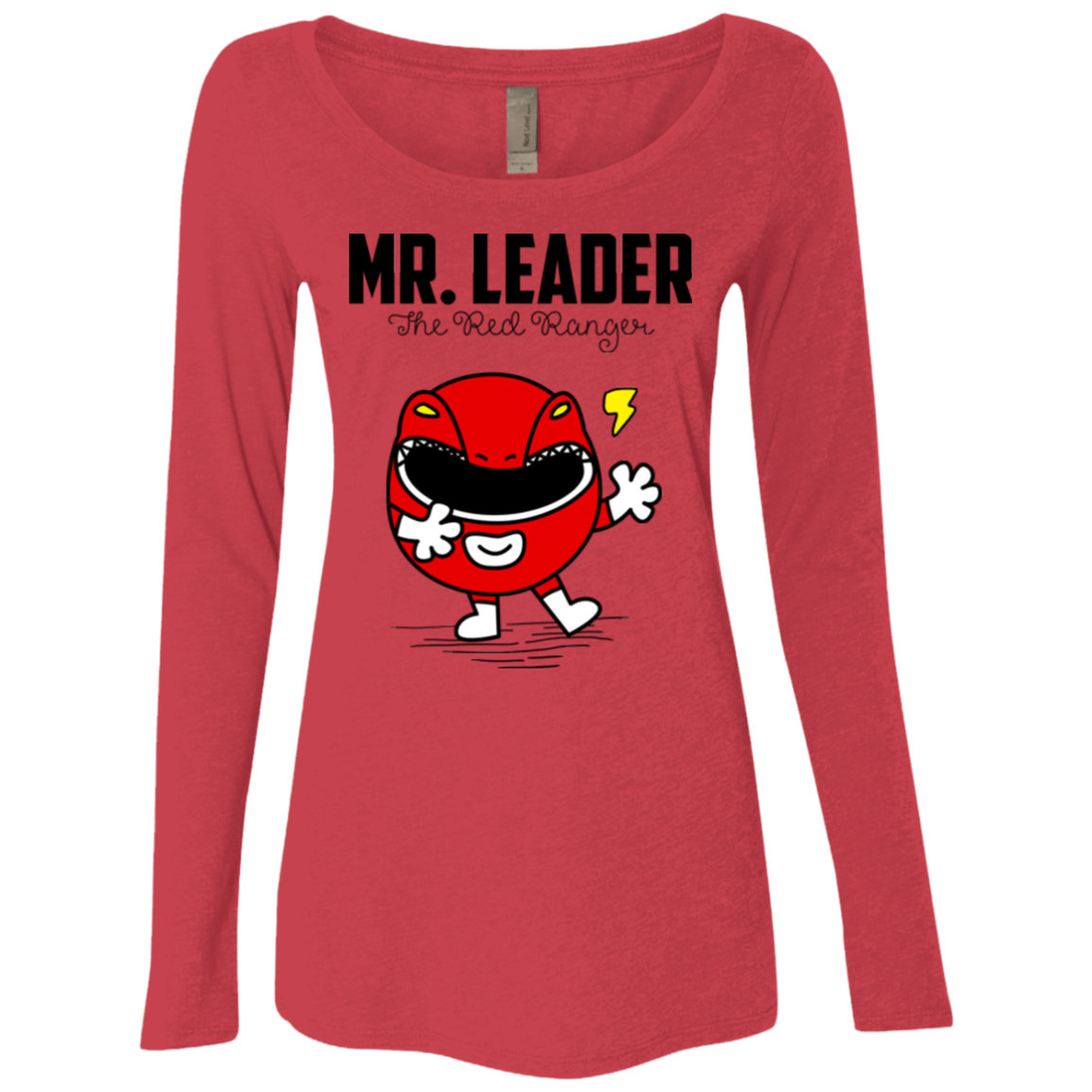 T-Shirts Vintage Red / Small Mr Leader Women's Triblend Long Sleeve Shirt