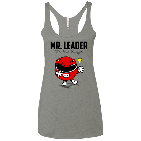 T-Shirts Venetian Grey / X-Small Mr Leader Women's Triblend Racerback Tank
