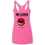 T-Shirts Vintage Pink / X-Small Mr Leader Women's Triblend Racerback Tank