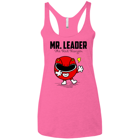 T-Shirts Vintage Pink / X-Small Mr Leader Women's Triblend Racerback Tank