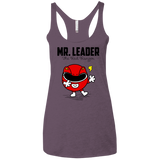 T-Shirts Vintage Purple / X-Small Mr Leader Women's Triblend Racerback Tank