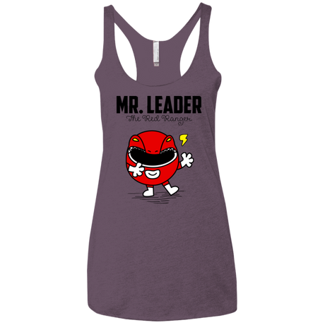 T-Shirts Vintage Purple / X-Small Mr Leader Women's Triblend Racerback Tank