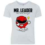 T-Shirts Heather White / YXS Mr Leader Youth Triblend T-Shirt
