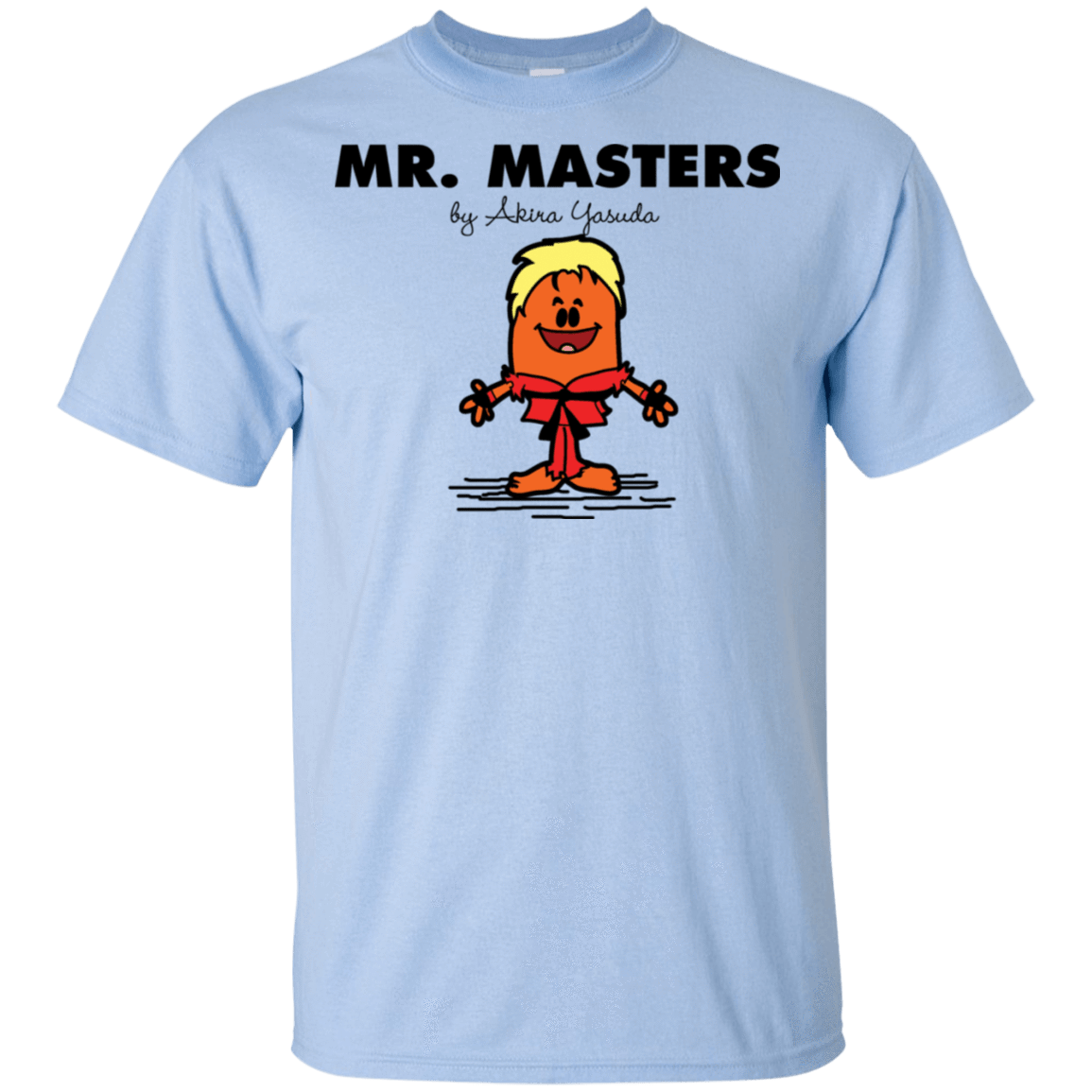 T-Shirts Light Blue / S Mr Masters T-Shirt