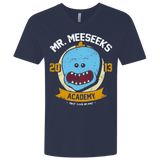 T-Shirts Midnight Navy / X-Small Mr. Meeseeks Academy Men's Premium V-Neck