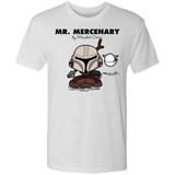 T-Shirts Heather White / S Mr Mercenary Men's Triblend T-Shirt