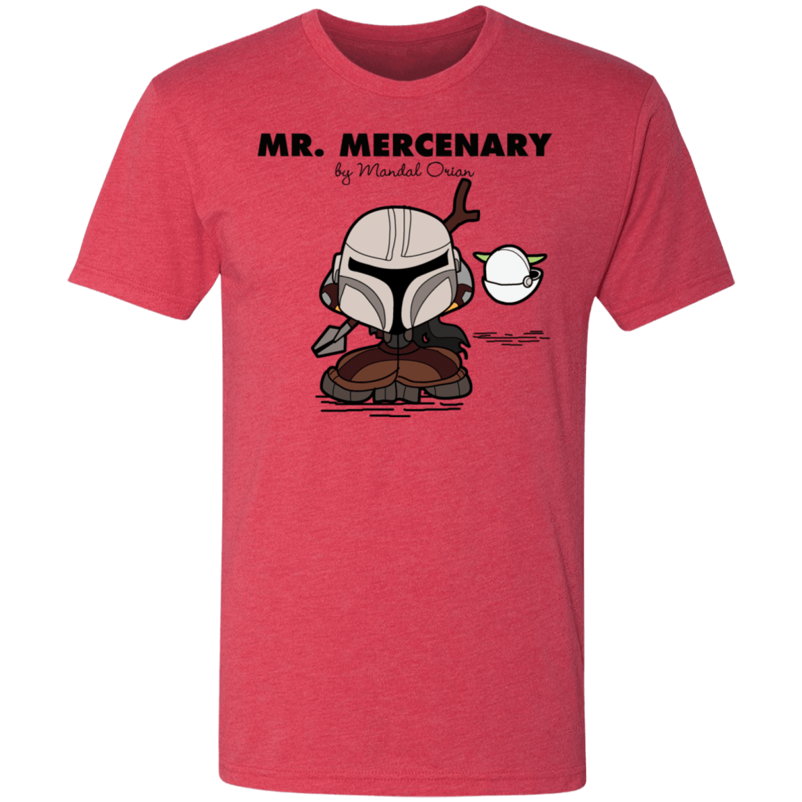 T-Shirts Vintage Red / S Mr Mercenary Men's Triblend T-Shirt
