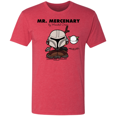 T-Shirts Vintage Red / S Mr Mercenary Men's Triblend T-Shirt