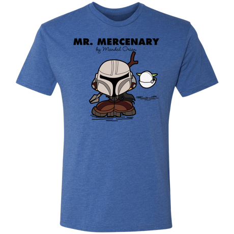 T-Shirts Vintage Royal / S Mr Mercenary Men's Triblend T-Shirt