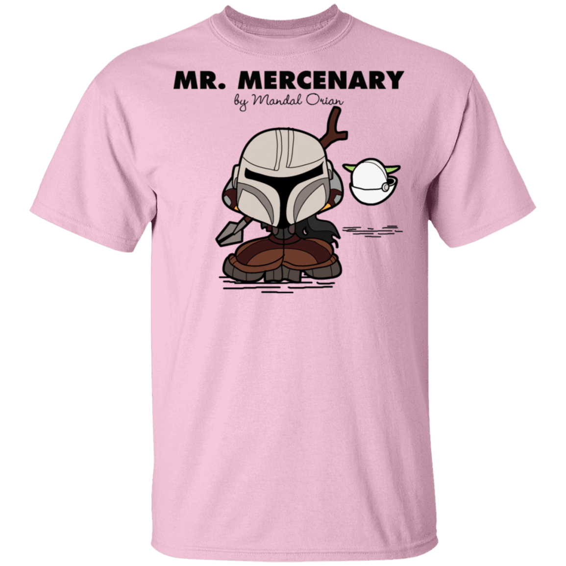 T-Shirts Light Pink / S Mr Mercenary T-Shirt