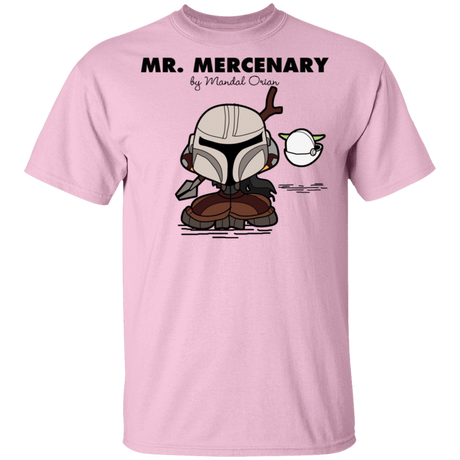 T-Shirts Light Pink / S Mr Mercenary T-Shirt