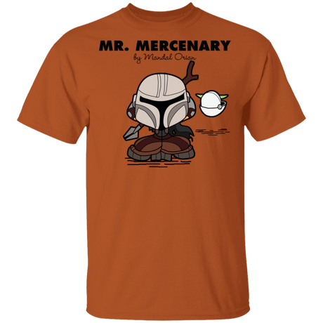 T-Shirts Texas Orange / S Mr Mercenary T-Shirt