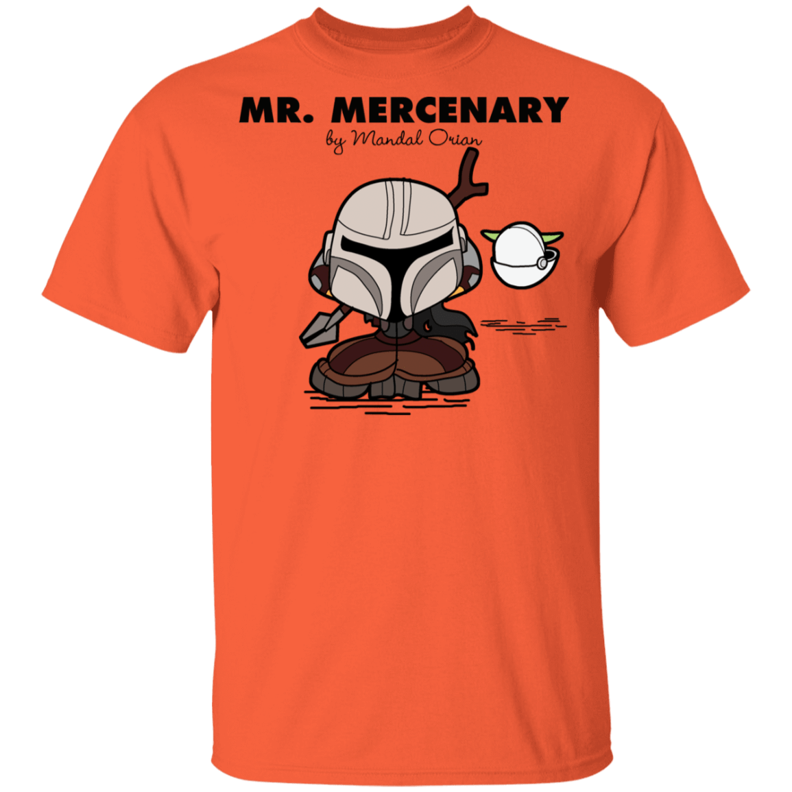 T-Shirts Orange / YXS Mr Mercenary Youth T-Shirt