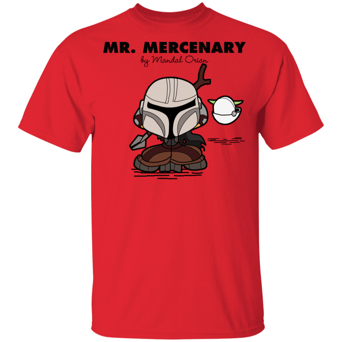T-Shirts Red / YXS Mr Mercenary Youth T-Shirt