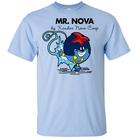 T-Shirts Light Blue / S Mr Nova T-Shirt