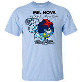T-Shirts Light Blue / S Mr Nova T-Shirt