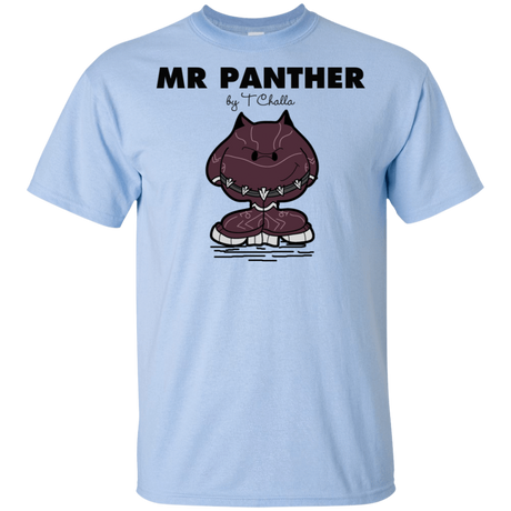 T-Shirts Light Blue / S Mr Panther T-Shirt