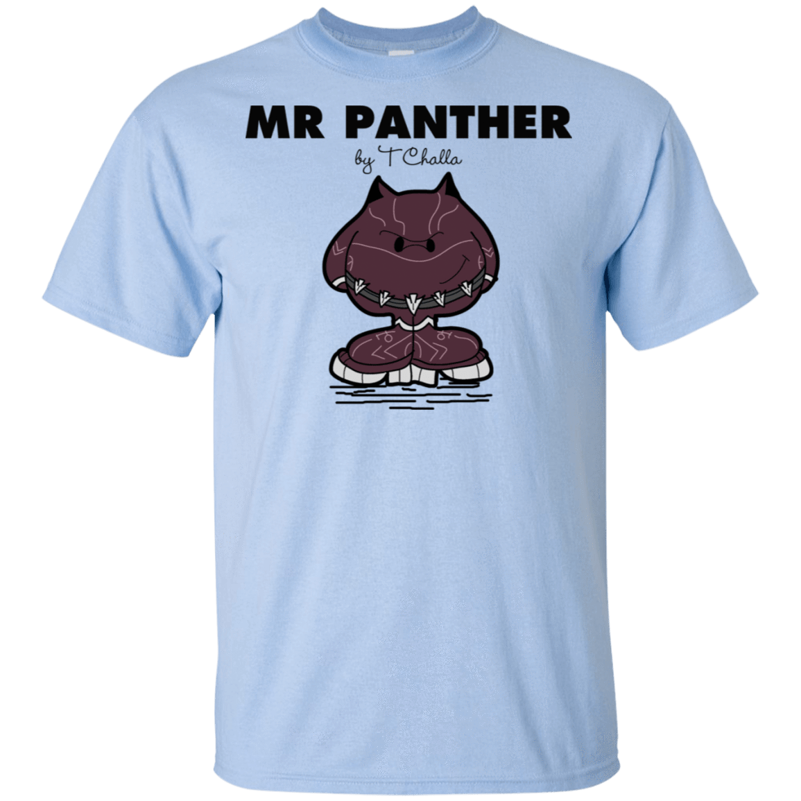 T-Shirts Light Blue / S Mr Panther T-Shirt