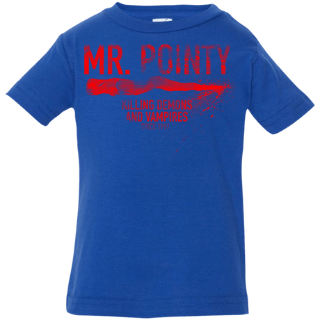 T-Shirts Royal / 6 Months Mr Pointy Infant Premium T-Shirt