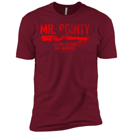 T-Shirts Cardinal / X-Small Mr Pointy Men's Premium T-Shirt