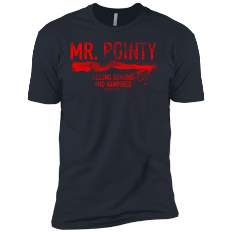 T-Shirts Indigo / X-Small Mr Pointy Men's Premium T-Shirt