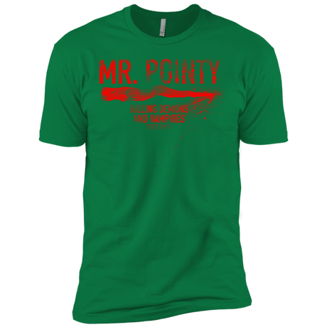 T-Shirts Kelly Green / X-Small Mr Pointy Men's Premium T-Shirt