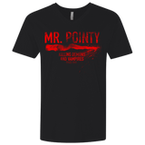 T-Shirts Black / X-Small Mr Pointy Men's Premium V-Neck