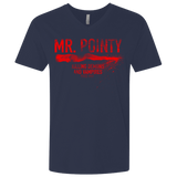 T-Shirts Midnight Navy / X-Small Mr Pointy Men's Premium V-Neck