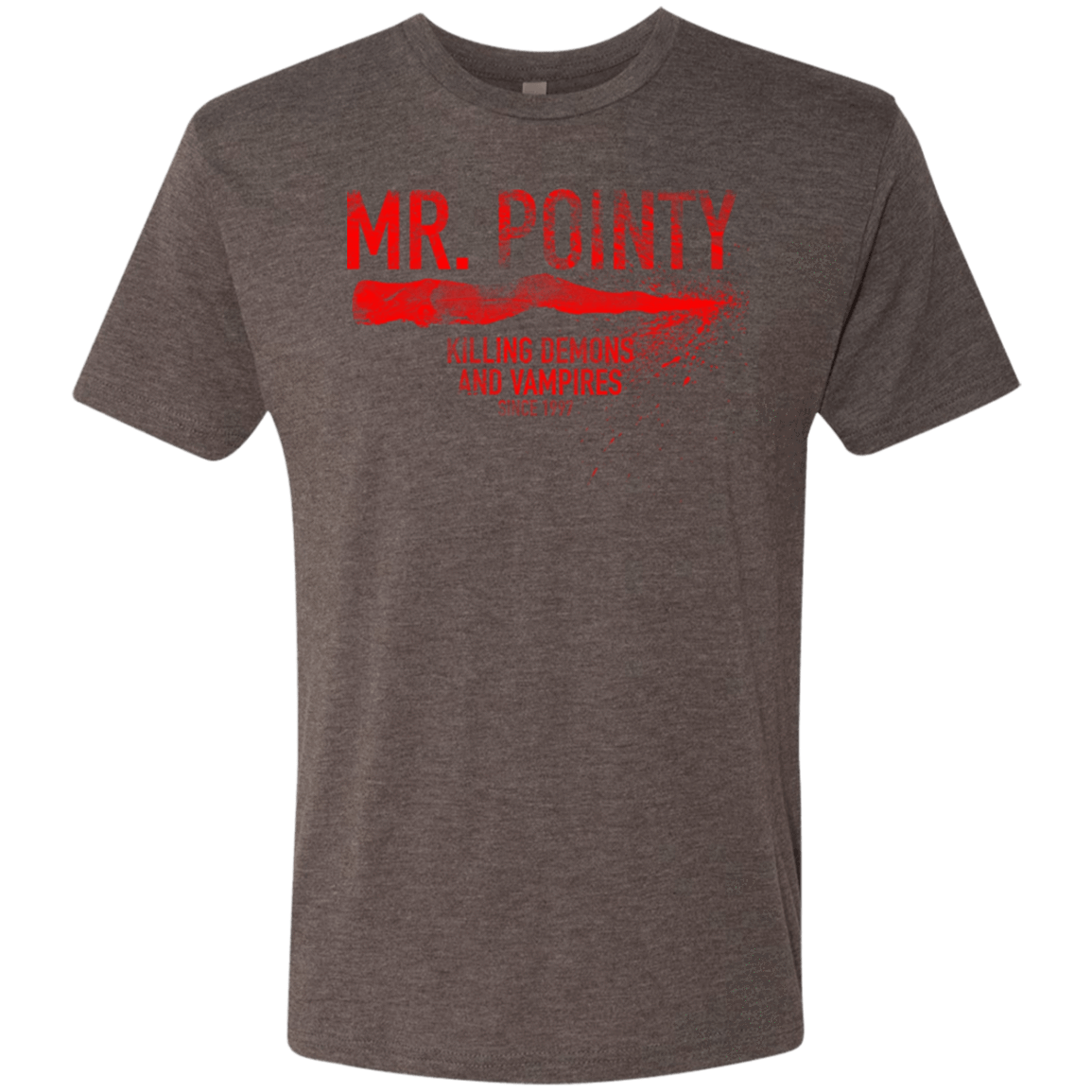 T-Shirts Macchiato / Small Mr Pointy Men's Triblend T-Shirt