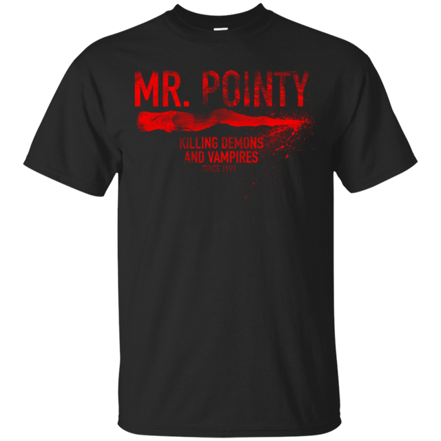 T-Shirts Black / Small Mr Pointy T-Shirt