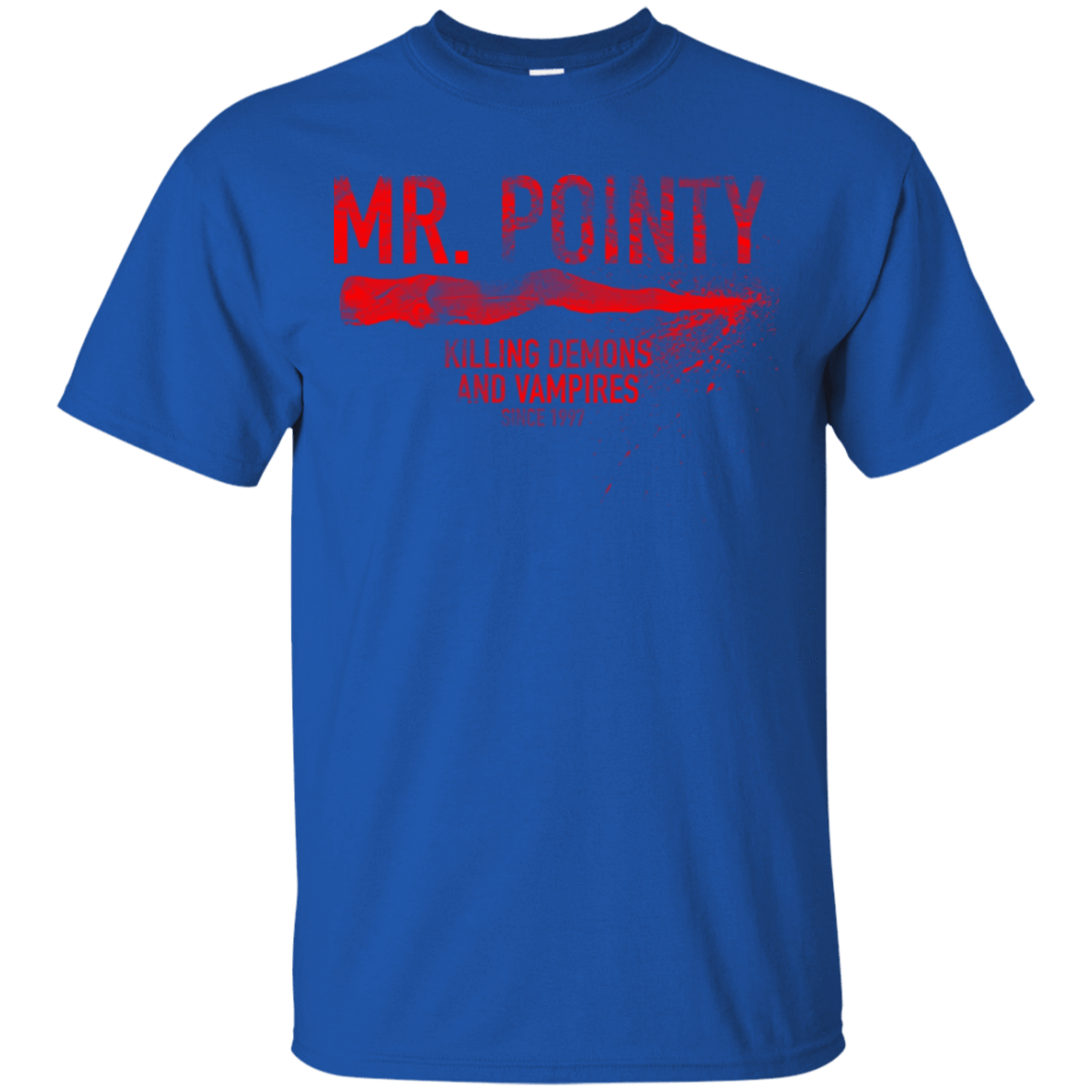 T-Shirts Royal / Small Mr Pointy T-Shirt