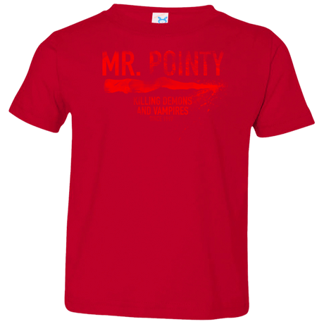 T-Shirts Red / 2T Mr Pointy Toddler Premium T-Shirt