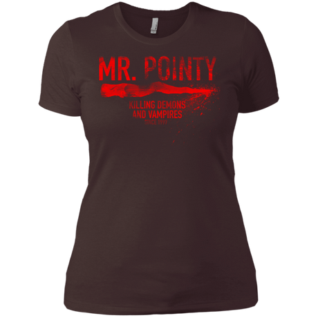 T-Shirts Dark Chocolate / X-Small Mr Pointy Women's Premium T-Shirt