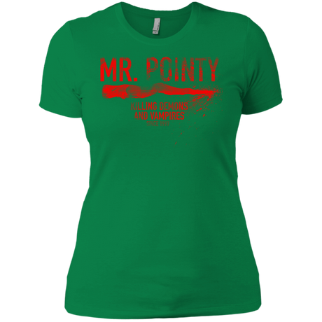 T-Shirts Kelly Green / X-Small Mr Pointy Women's Premium T-Shirt