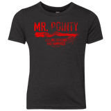 T-Shirts Vintage Black / YXS Mr Pointy Youth Triblend T-Shirt