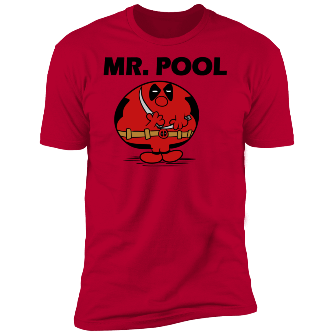 T-Shirts Red / S Mr Pool Men's Premium T-Shirt