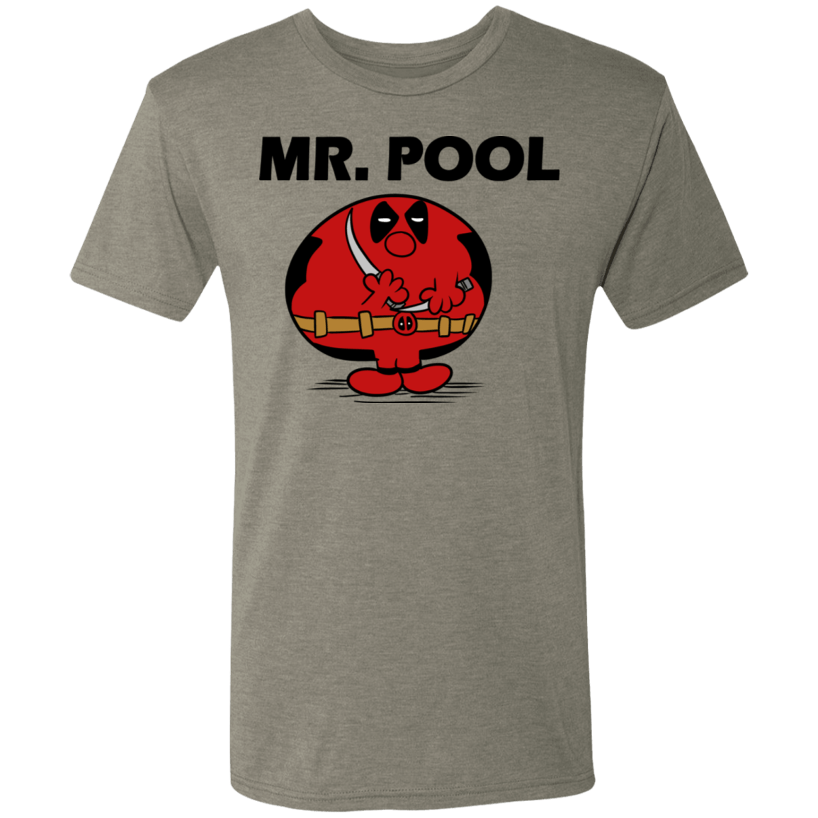 T-Shirts Venetian Grey / S Mr Pool Men's Triblend T-Shirt