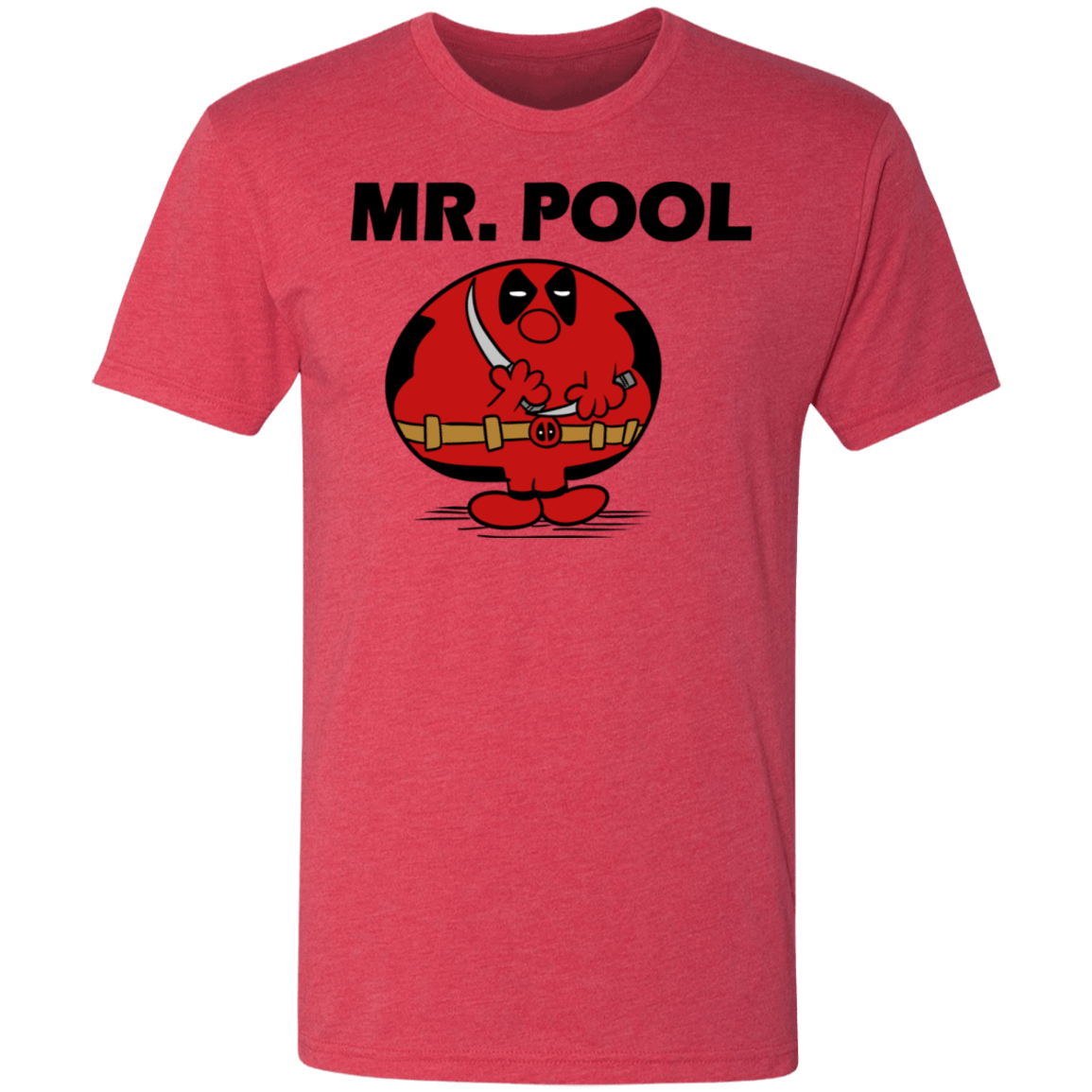 T-Shirts Vintage Red / S Mr Pool Men's Triblend T-Shirt