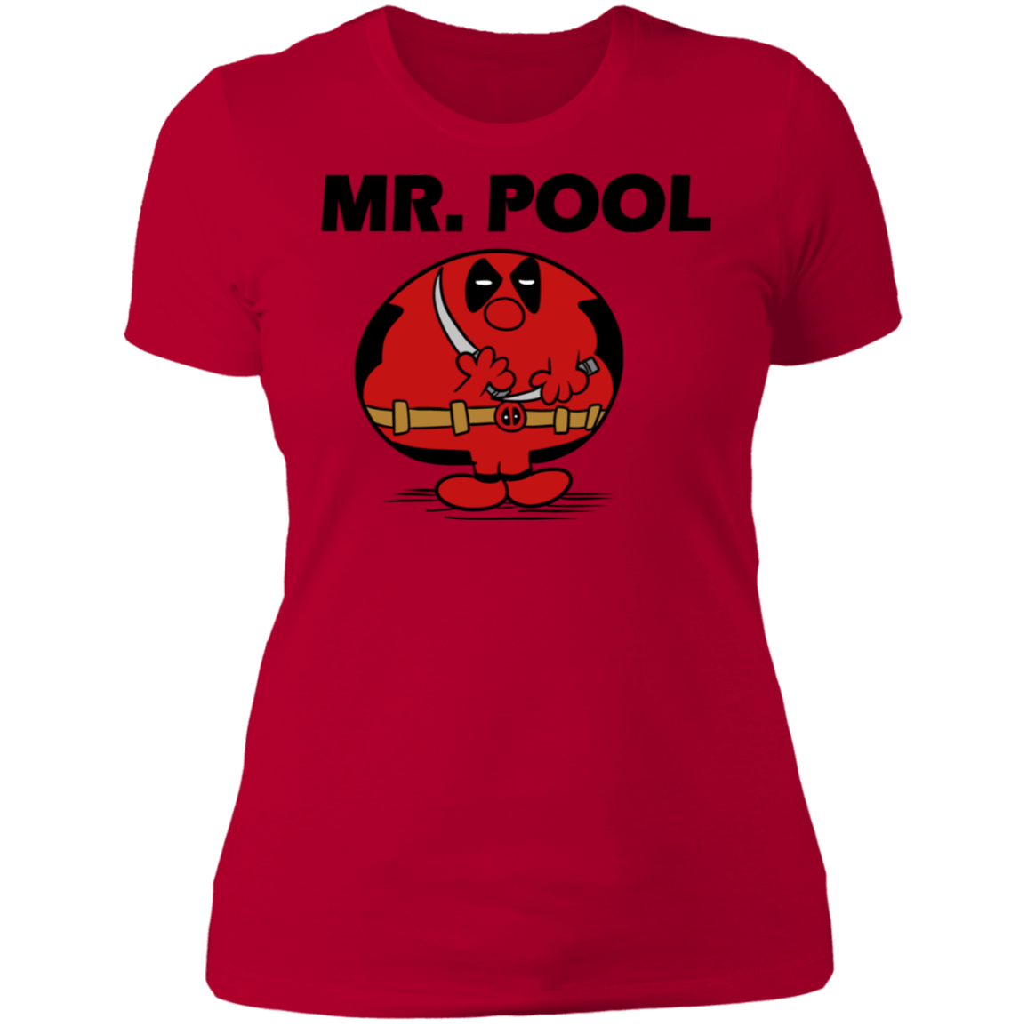 T-Shirts Red / S Mr Pool Women's Premium T-Shirt