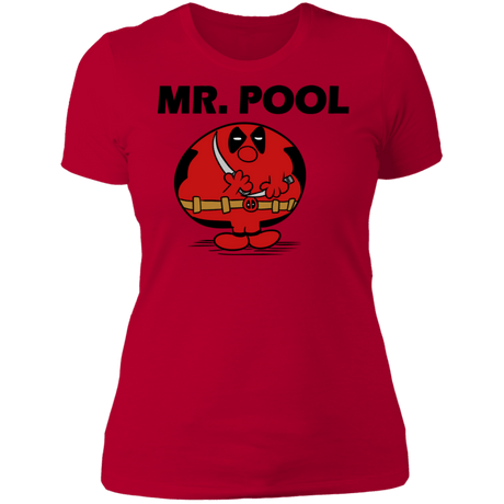 T-Shirts Red / S Mr Pool Women's Premium T-Shirt