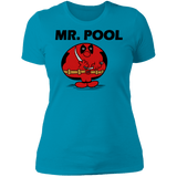 T-Shirts Turquoise / S Mr Pool Women's Premium T-Shirt